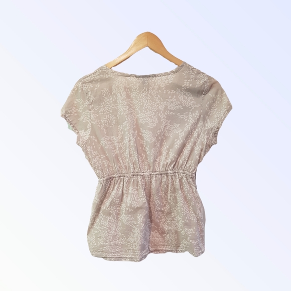 Pretty print cotton top size 10 - Picture 3 of 4